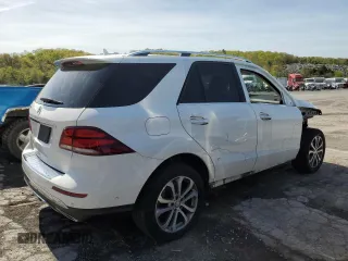 2017 Mercedes-Benz GLE 350 with VIN 4JGDA5JB5HA900650, listed as a Copart auction lot 54814345 with 164,379 mi miles and Salvage title. Bid and sale history available at DreamBid. Image 3.