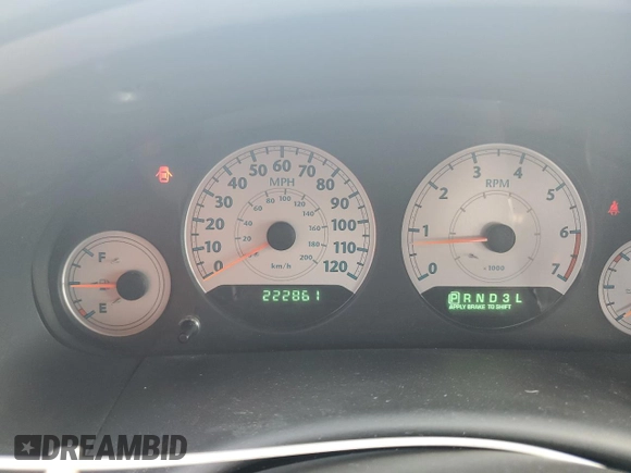 2007 Chrysler Town & Country LWB LX with VIN 2A4GP44R97R301757, listed as a Copart auction lot 77802724 with 222,861 mi miles and Salvage Title. Bid and sale history available at carsss.com. Image 9.