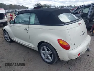 2005 Chrysler PT Cruiser GT with VIN 3C3AY75SX5T265880, listed as a IAAI auction lot 41722904 with 83,565 mi miles. Bid and sale history available at carsss.com. Image 3.