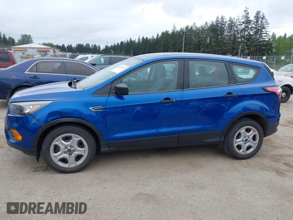 2018 Ford Escape S with VIN 1FMCU0F77JUB44916, listed as a IAAI auction lot 42136740 with 111,362 mi miles and . Bid and sale history available at carsss.com. Image 14.