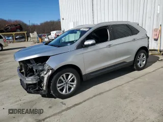 2019 Ford Edge SEL with VIN 2FMPK4J95KBC66981, listed as a Copart auction lot 50021845 with 44,804 mi miles and Salvage Title. Bid and sale history available at carsss.com. Image 1.