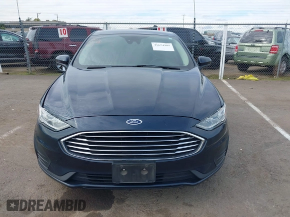 2020 Ford Fusion SE with VIN 3FA6P0HD3LR221714, listed as a IAAI auction lot 41654905 with 95,733 mi miles. Bid and sale history available at carsss.com. Image 12.