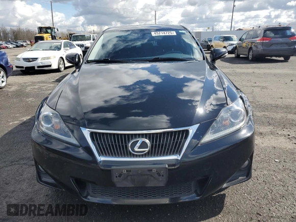 2012 Lexus IS 250 with VIN JTHCF5C22C5060552, listed as a Copart auction lot 48714725 with 138,583 mi miles and Salvage Title. Bid and sale history available at DreamBid. Image 5.
