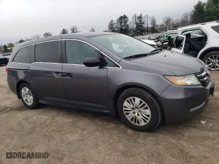 2016 Honda Odyssey LX with VIN 5FNRL5H26GB029824, listed as a Copart auction lot 52691795 with 272,936 mi miles and Clean Title. Bid and sale history available at carsss.com. Image 4.