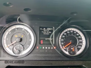 2022 Ram 1500 Tradesman with VIN 3C6RR6KT8NG187621, listed as a Copart auction lot 61386335 with 60,797 mi miles and Salvage title. Bid and sale history available at DreamBid. Image 9.