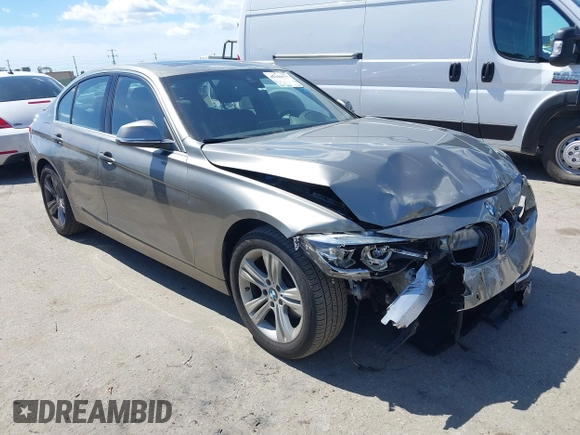 2018 BMW 3 Series 330i with VIN WBA8B9G58JNU98341, listed as a IAAI auction lot 41909777 with 85,396 mi miles and . Bid and sale history available at DreamBid. Image 1.