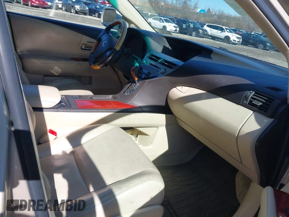 2012 Lexus RX 350 with VIN 2T2BK1BAXCC121378, listed as a IAAI auction lot 41838788 with 285,010 mi miles. Bid and sale history available at carsss.com. Image 5.