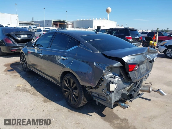 2020 Nissan Altima Platinum with VIN 1N4BL4FV6LN309754, listed as a IAAI auction lot 41356830 with 84,168 mi miles and . Bid and sale history available at carsss.com. Image 3.