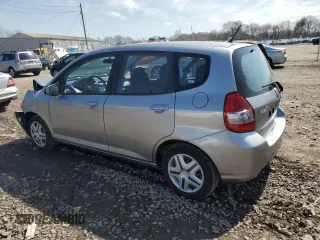 2008 Honda Fit with VIN JHMGD38438S023542, listed as a Copart auction lot 50730505 with 75,385 mi miles and Salvage Title. Bid and sale history available at carsss.com. Image 2.