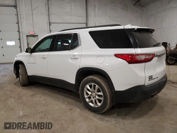 2019 Chevrolet Traverse LT Cloth z VIN 1GNEVGKW4KJ192741, wystawiony jako Copart lot #48424715 z przebiegiem 89 369 mil mil oraz Szkoda całkowita • Salvage title. Historia ofert i sprzedaży dostępna na DreamBid. Obrazek 2.