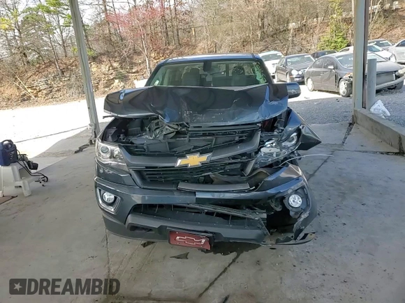 2020 Chevrolet Colorado 2WD Z71 with VIN 1GCGSDEN5L1158451, listed as a Copart auction lot 47039105 with 53,685 mi miles and Salvage title. Bid and sale history available at DreamBid. Image 11.