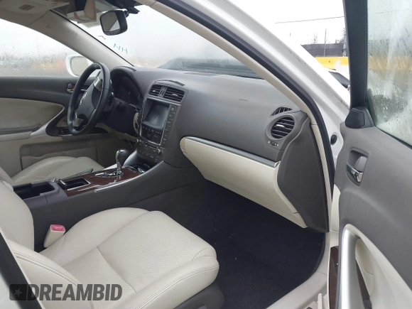 2011 Lexus IS with VIN JTHBE5C24B5028361, listed as a IAAI auction lot 41471750 with 95,313 mi miles. Bid and sale history available at carsss.com. Image 5.