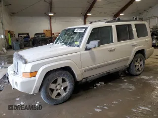 2010 Jeep Commander Sport with VIN 1J4RG4GK2AC158450, listed as a Copart auction lot 46210865 with 222,500 mi miles and Salvage Title. Bid and sale history available at carsss.com. Image 1.