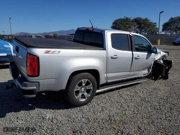 2019 Chevrolet Colorado 4WD Z71 with VIN 1GCGTDENXK1232118, listed as a Copart auction lot 87080994 with 50,306 mi miles and Salvage Title. Bid and sale history available at carsss.com. Image 3.