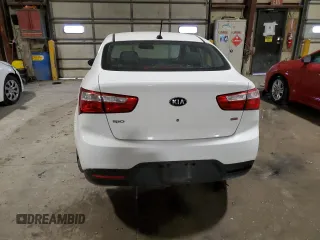 2014 Kia Rio LX with VIN KNADM4A32E6382362, listed as a Copart auction lot 46635005 with 126,907 mi miles and Salvage Title. Bid and sale history available at DreamBid. Image 6.
