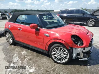 2024 MINI Convertible Cooper S with VIN WMW43DL09R3S05983, listed as a Copart auction lot 51112485 with 22,698 mi miles and Salvage title. Bid and sale history available at DreamBid. Image 4.