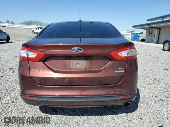 2016 Ford Fusion SE with VIN 3FA6P0HD9GR201943, listed as a Copart auction lot 52158545 with 132,642 mi miles and Salvage Title. Bid and sale history available at DreamBid. Image 6.