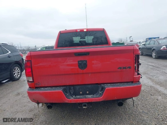 2018 Ram 1500 Express with VIN 1C6RR7FG6JS235462, listed as a IAAI auction lot 41474330 with 133,222 mi miles. Bid and sale history available at carsss.com. Image 16.