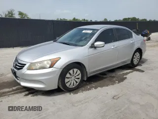 2011 Honda Accord LX with VIN 1HGCP2F34BA027657, listed as a Copart auction lot 59481775 with 274,989 mi miles and Salvage title. Bid and sale history available at DreamBid. Image 1.