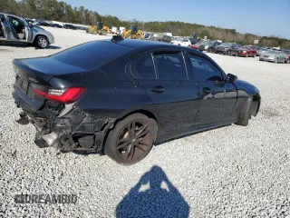 2021 BMW 3 Series 330e with VIN 3MW5P7J03M8B61203, listed as a Copart auction lot 46775885 with 0 mi miles and Salvage Title. Bid and sale history available at carsss.com. Image 3.