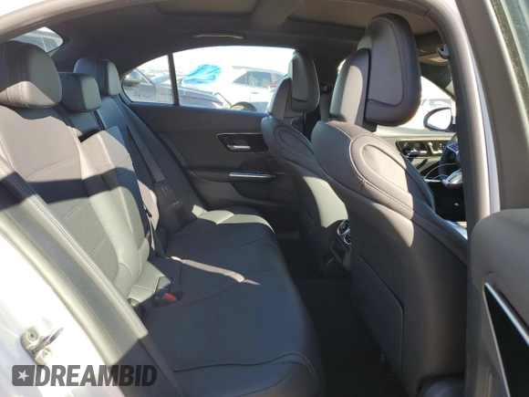 2024 Mercedes-Benz C 300 with VIN W1KAF4HB9RR232143, listed as a Copart auction lot 87269584 with 6,420 mi miles and Clean Title. Bid and sale history available at DreamBid. Image 10.