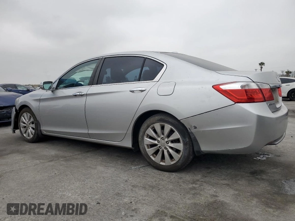 2014 Honda Accord Sedan EX-L with VIN 1HGCR2F87EA003282, listed as a Copart auction lot 53279905 with 125,336 mi miles and Salvage Title. Bid and sale history available at carsss.com. Image 2.