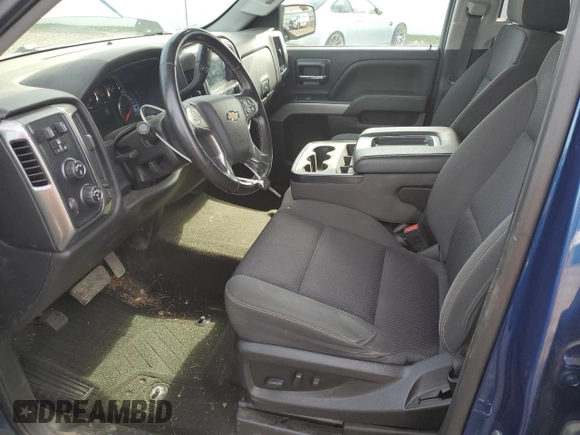 2018 Chevrolet Silverado 1500 LT with VIN 1GCVKREC4JZ247364, listed as a Copart auction lot 54399465 with 51,339 mi miles and Salvage Title. Bid and sale history available at DreamBid. Image 7.