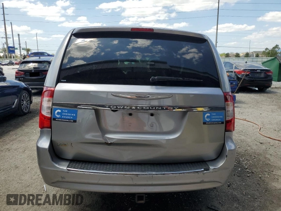2016 Chrysler Town & Country Touring with VIN 2C4RC1BG0GR294949, listed as a Copart auction lot 50975685 with 145,139 mi miles and Salvage Title. Bid and sale history available at DreamBid. Image 6.