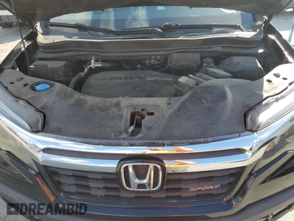 2018 Honda Ridgeline Sport with VIN 5FPYK2F10JB000986, listed as a Copart auction lot 78618584 with 187,682 mi miles and Salvage title. Bid and sale history available at DreamBid. Image 12.