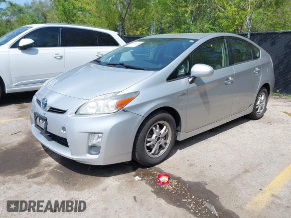 2011 Toyota Prius I with VIN JTDKN3DU7B5304554, listed as a IAAI auction lot 42099196 with 198,068 mi miles. Bid and sale history available at carsss.com. Image 2.