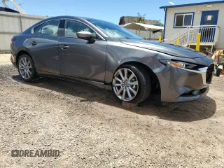 2025 Mazda 3 S Preferred with VIN JM1BPACM1S1760878, listed as a Copart auction lot 53403215 with 3,292 mi miles and Clean Title. Bid and sale history available at DreamBid. Image 4.