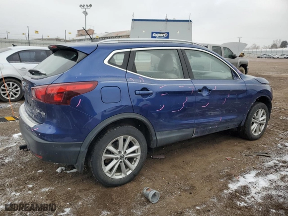 2019 Nissan Rogue Sport S with VIN JN1BJ1CR2KW351307, listed as a Copart auction lot 45030585 with 65,672 mi miles and Salvage Title. Bid and sale history available at carsss.com. Image 3.