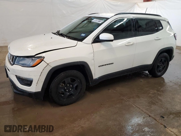 2020 Jeep Compass Altitude with VIN 3C4NJCBB6LT230037, listed as a Copart auction lot 88099275 with 64,606 mi miles and Clean Title. Bid and sale history available at carsss.com. Image 1.