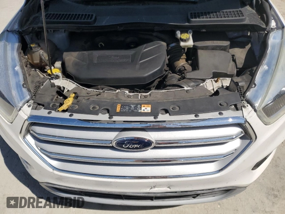 2017 Ford Escape Titanium with VIN 1FMCU0J92HUE86731, listed as a Copart auction lot 52345555 with 81,723 mi miles and Salvage Title. Bid and sale history available at carsss.com. Image 12.
