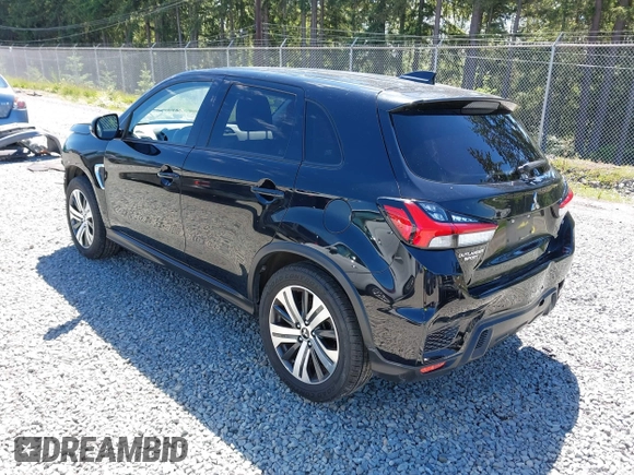 2021 Mitsubishi Outlander ES with VIN JA4ARUAU3MU023526, listed as a IAAI auction lot 42382708 with 62,372 mi miles and . Bid and sale history available at DreamBid. Image 3.