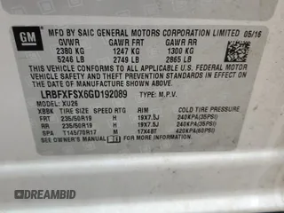 2016 Buick Envision Premium II with VIN LRBFXFSX6GD192089, listed as a Copart auction lot 47734825 with 222,971 mi miles and Clean Title. Bid and sale history available at carsss.com. Image 14.