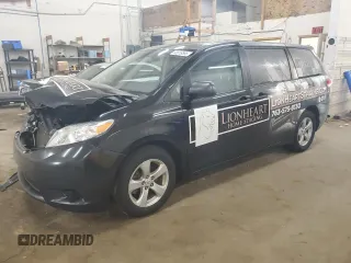 2011 Toyota Sienna with VIN 5TDZK3DC4BS150412, listed as a Copart auction lot 58518565 with Not provided miles and Salvage title. Bid and sale history available at DreamBid. Image 1.