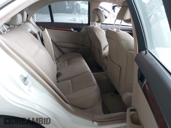 2011 Mercedes-Benz C 300 Sport with VIN WDDGF5EBXBA520875, listed as a IAAI auction lot 41477886 with 135,012 mi miles and . Bid and sale history available at DreamBid. Image 8.