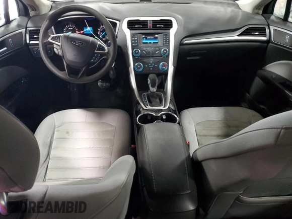 2015 Ford Fusion S with VIN 1FA6P0G71F5100022, listed as a Copart auction lot 41562315 with 77,180 mi miles and Salvage Title. Bid and sale history available at DreamBid. Image 8.