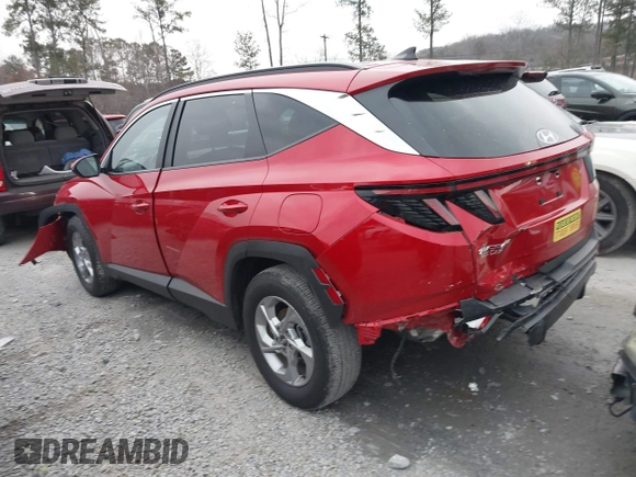 2023 Hyundai Tucson SEL with VIN 5NMJB3AEXPH249507, listed as a IAAI auction lot 41625397 with 11,078 mi miles. Bid and sale history available at carsss.com. Image 3.