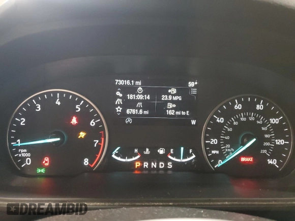 2020 Ford EcoSport SE with VIN MAJ6S3GL6LC368813, listed as a Copart auction lot 53084445 with 73,016 mi miles and Salvage Title. Bid and sale history available at carsss.com. Image 9.