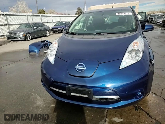 2016 Nissan LEAF SL with VIN 1N4BZ0CP8GC313075, listed as a Copart auction lot 86645824 with 38,002 mi miles and Salvage Title. Bid and sale history available at carsss.com. Image 14.