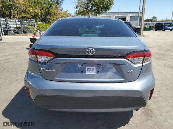 2023 Toyota Corolla LE with VIN 5YFB4MDEXPP067358, listed as a Copart auction lot 48299975 with 3,860 mi miles and Salvage Title. Bid and sale history available at carsss.com. Image 6.