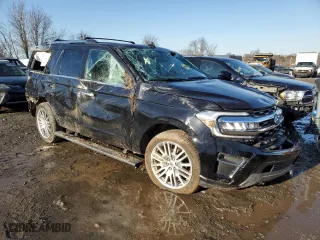 2024 Ford Expedition Limited with VIN 1FMJU2A89REA37391, listed as a Copart auction lot 42538905 with 10,297 mi miles and Non Repairable. Bid and sale history available at carsss.com. Image 4.