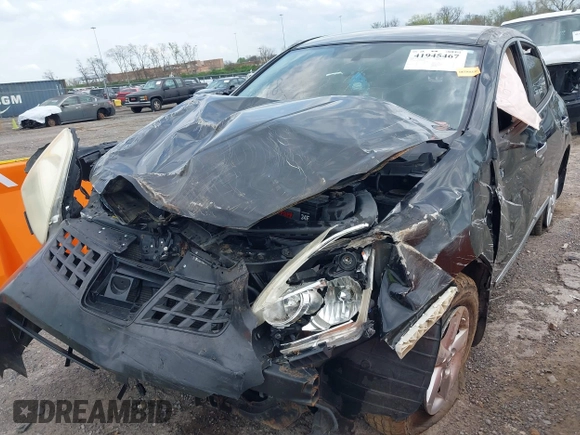 2012 Nissan Rogue S with VIN JN8AS5MV3CW400500, listed as a IAAI auction lot 41945467 with 118,505 mi miles and . Bid and sale history available at DreamBid. Image 6.