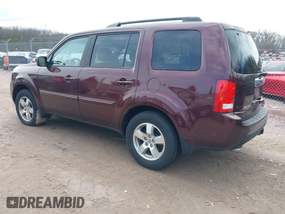 2011 Honda Pilot EX-L with VIN 5FNYF4H58BB001023, listed as a IAAI auction lot 42081793 with 171,062 mi miles and . Bid and sale history available at carsss.com. Image 3.
