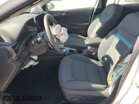 2021 Hyundai Ioniq SE with VIN KMHC75LC4MU261122, listed as a Copart auction lot 88657405 with 26,926 mi miles and Salvage Title. Bid and sale history available at DreamBid. Image 7.
