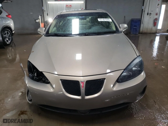 2007 Pontiac Grand Prix GT with VIN 2G2WR554671160525, listed as a Copart auction lot 47167555 with 126,768 mi miles and Salvage Title. Bid and sale history available at carsss.com. Image 5.
