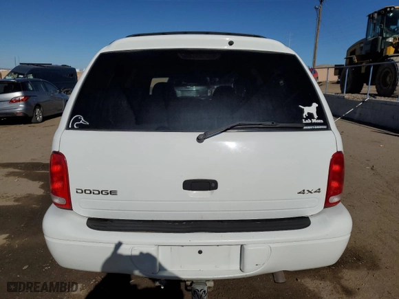 1998 Dodge Durango with VIN 1B4HS28Z7WF216538, listed as a Copart auction lot 82861904 with 193,446 mi miles and Salvage Title. Bid and sale history available at carsss.com. Image 6.