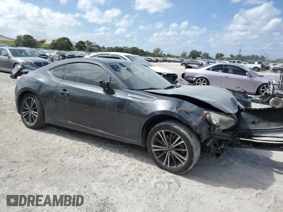 2014 Subaru BRZ Limited with VIN JF1ZCAC1XE9600137, listed as a Copart auction lot 46349765 with 101,054 mi miles and Salvage title. Bid and sale history available at DreamBid. Image 4.